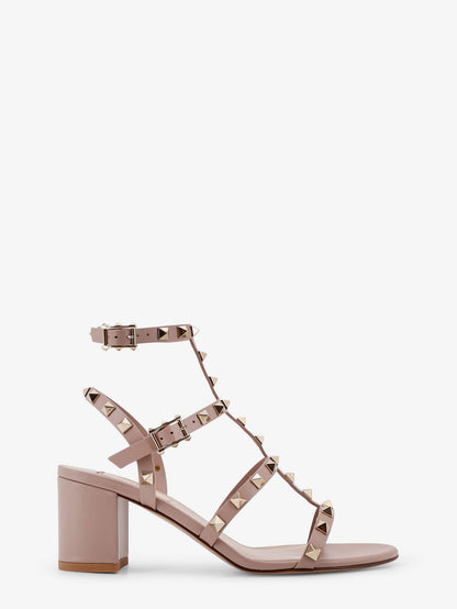 Rockstud leather sandals thumbnail