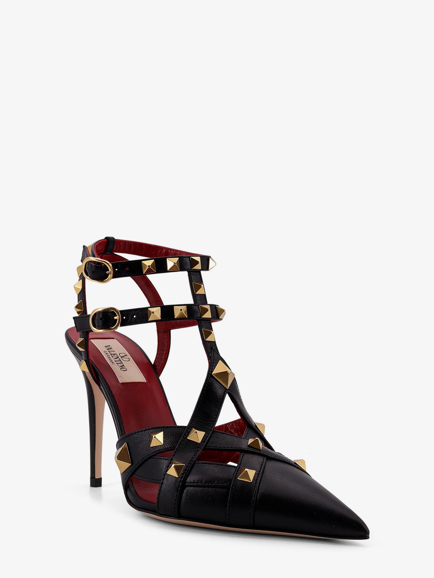 Studdy leather pumps with iconic studs