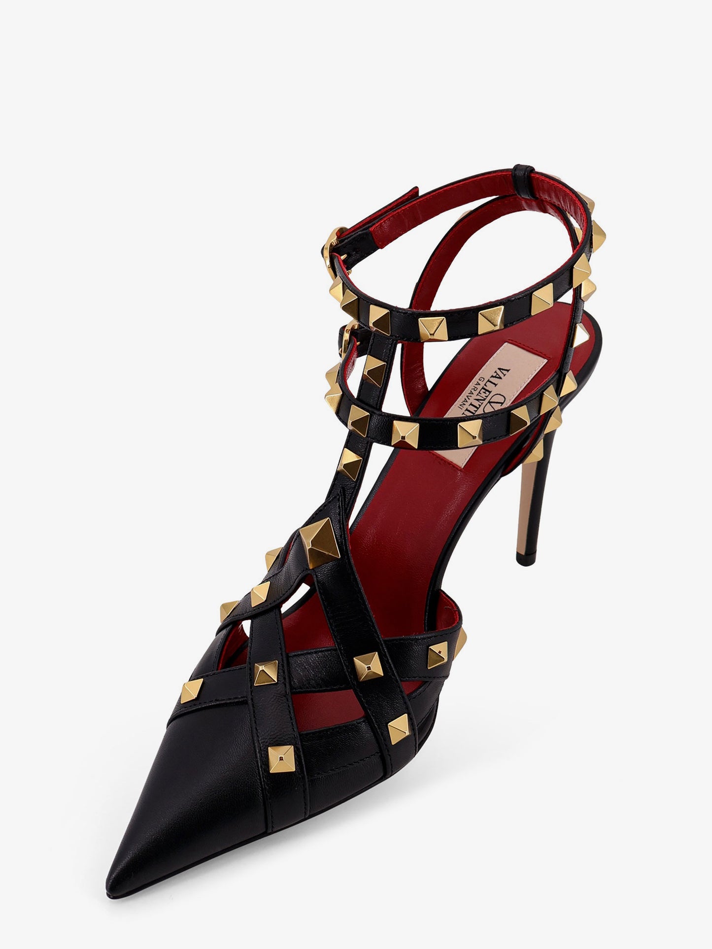 Studdy leather pumps with iconic studs