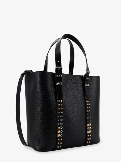 Leather shoulder bag with iconic studs thumbnail