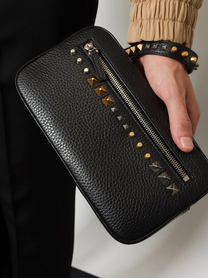 Pochette Valentino Garavani in pelle thumbnail