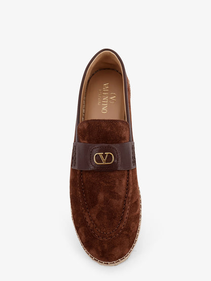 Suede espadrilles with VLogo Signature thumbnail
