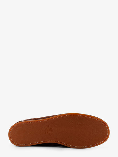 Palm Avenue leather and suede boat shoe thumbnail