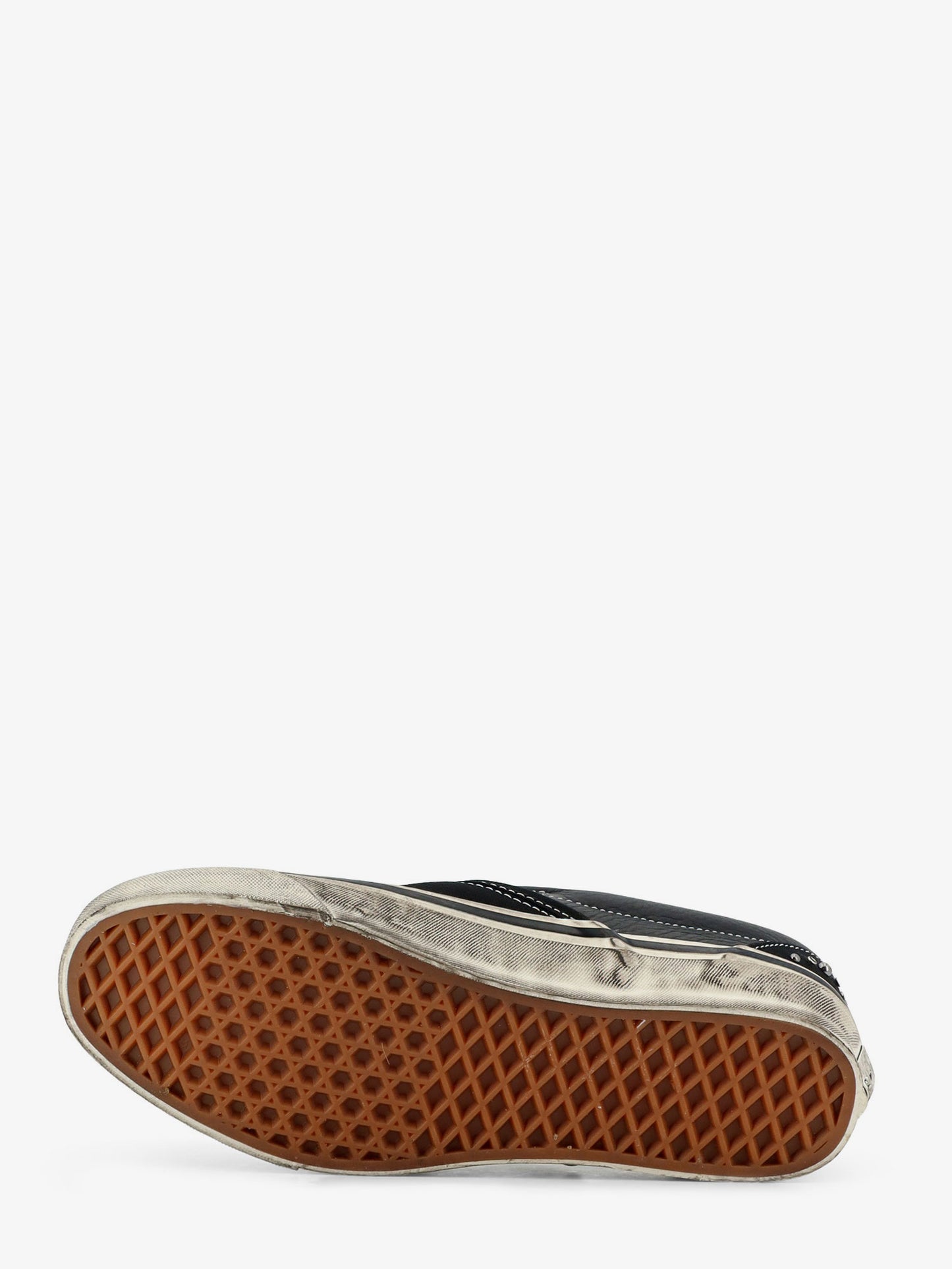 Sneakers Lx classic slip on 98 in canvas e pelle con perline in metallo all-over