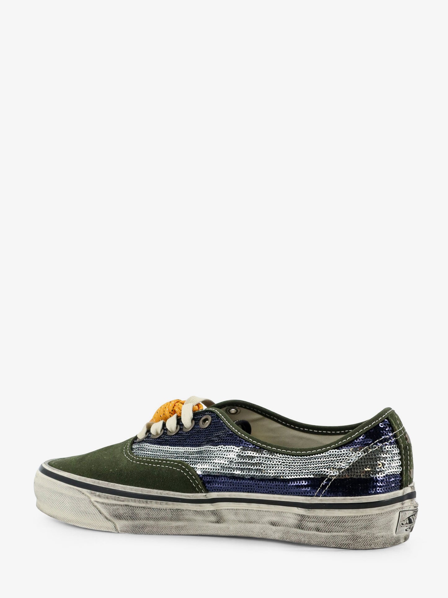 Sneakers Lx authentic 44 in suede con dettaglio in micro-paillettes laterali