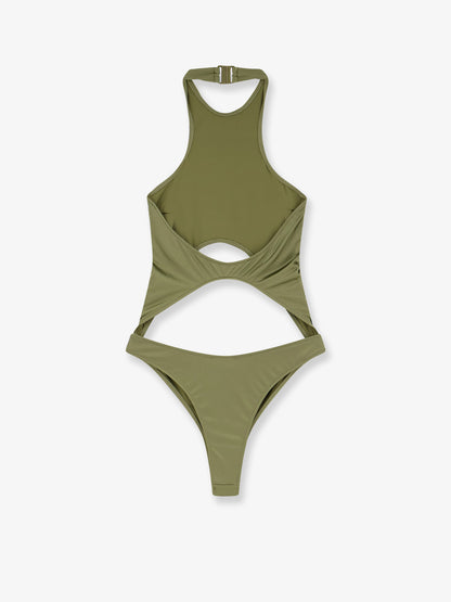 Nylon one-piece swimsuit thumbnail