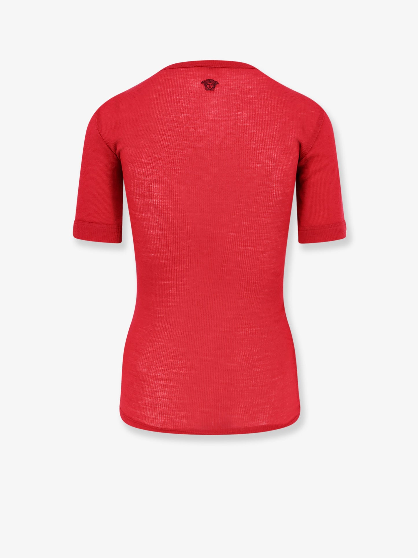 Ribbed cotton t-shirt