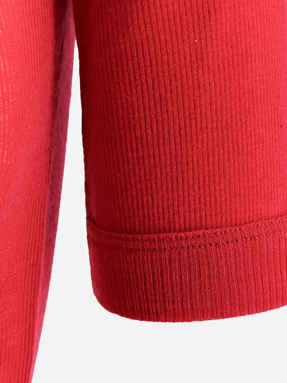 Ribbed cotton t-shirt thumbnail