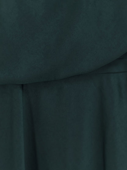 Satin long dress thumbnail