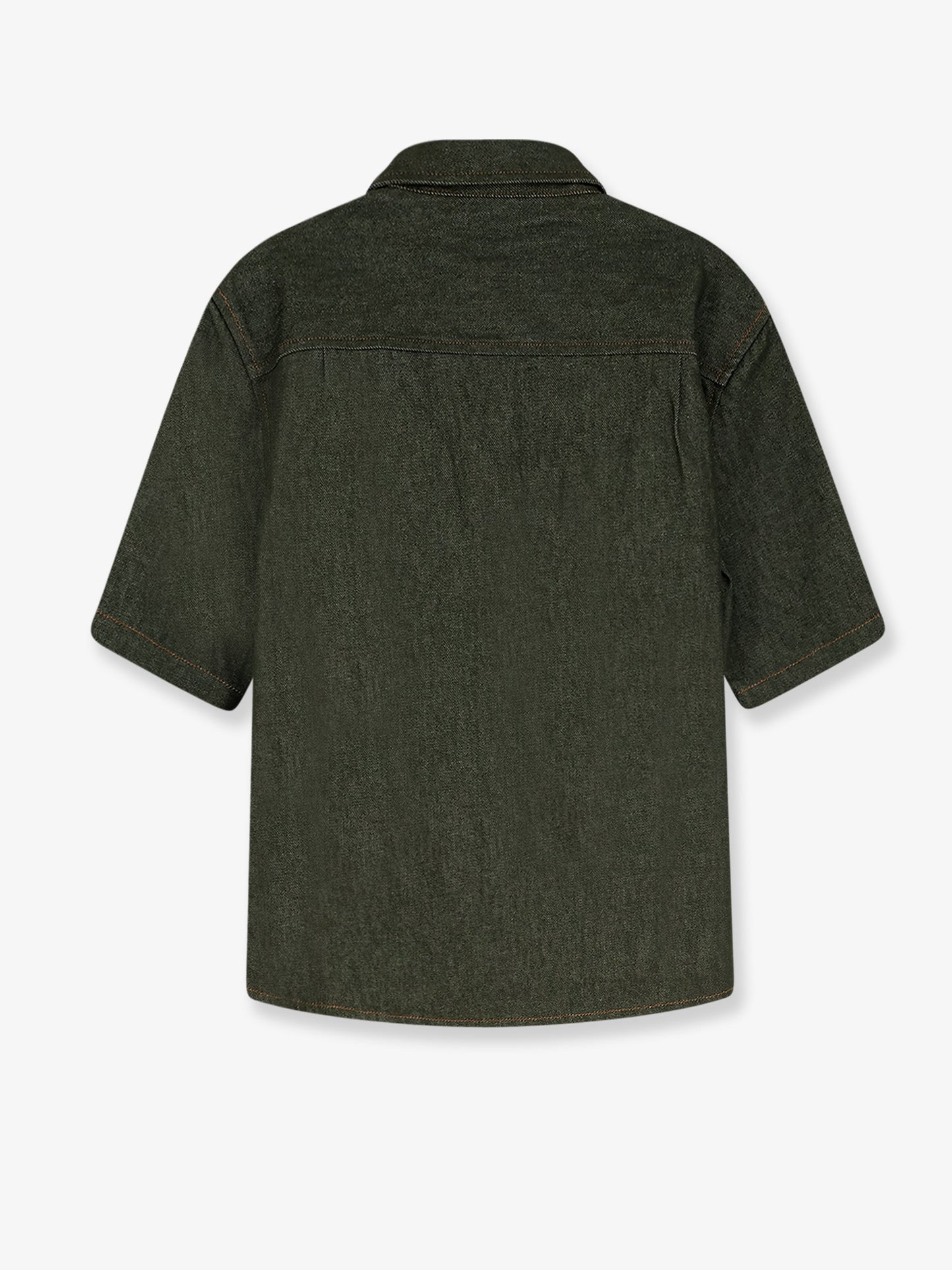 Green Denim Shirt