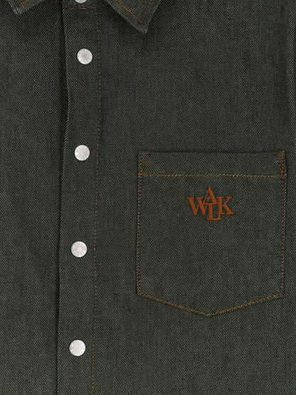 Green Denim Shirt thumbnail