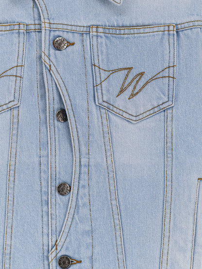 Postman blue denim jacket thumbnail