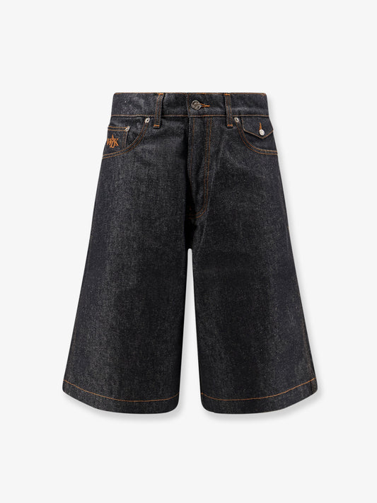 Baggy Raw Denim Shorts