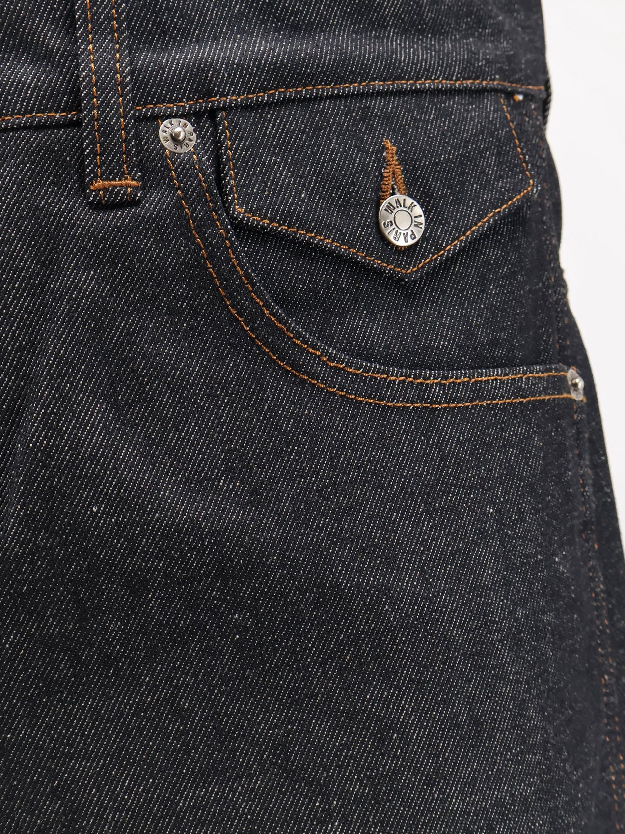 Baggy Raw Denim Shorts