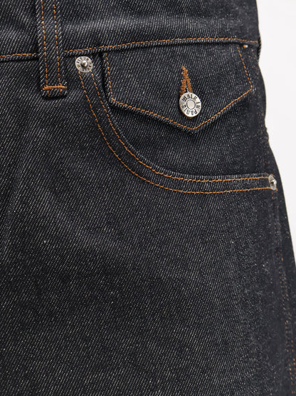 Baggy Raw Denim Shorts thumbnail