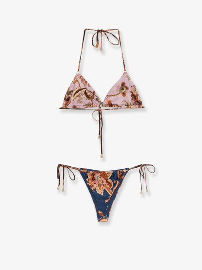 Aster nylon bikini with paisley print thumbnail