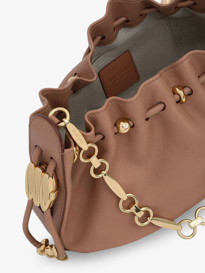 Halcyon leather clutch thumbnail