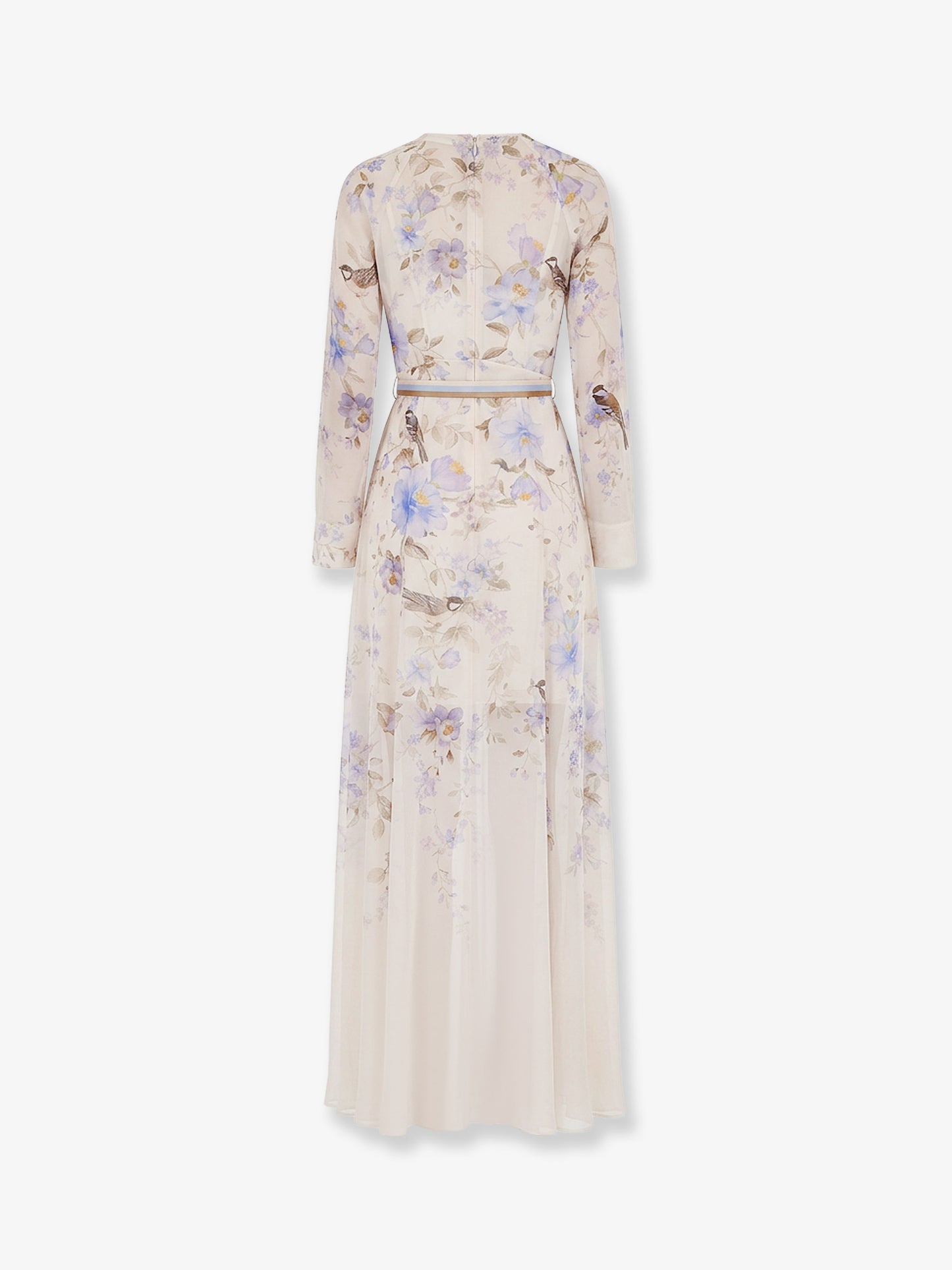 Luna viscose dress with floral print