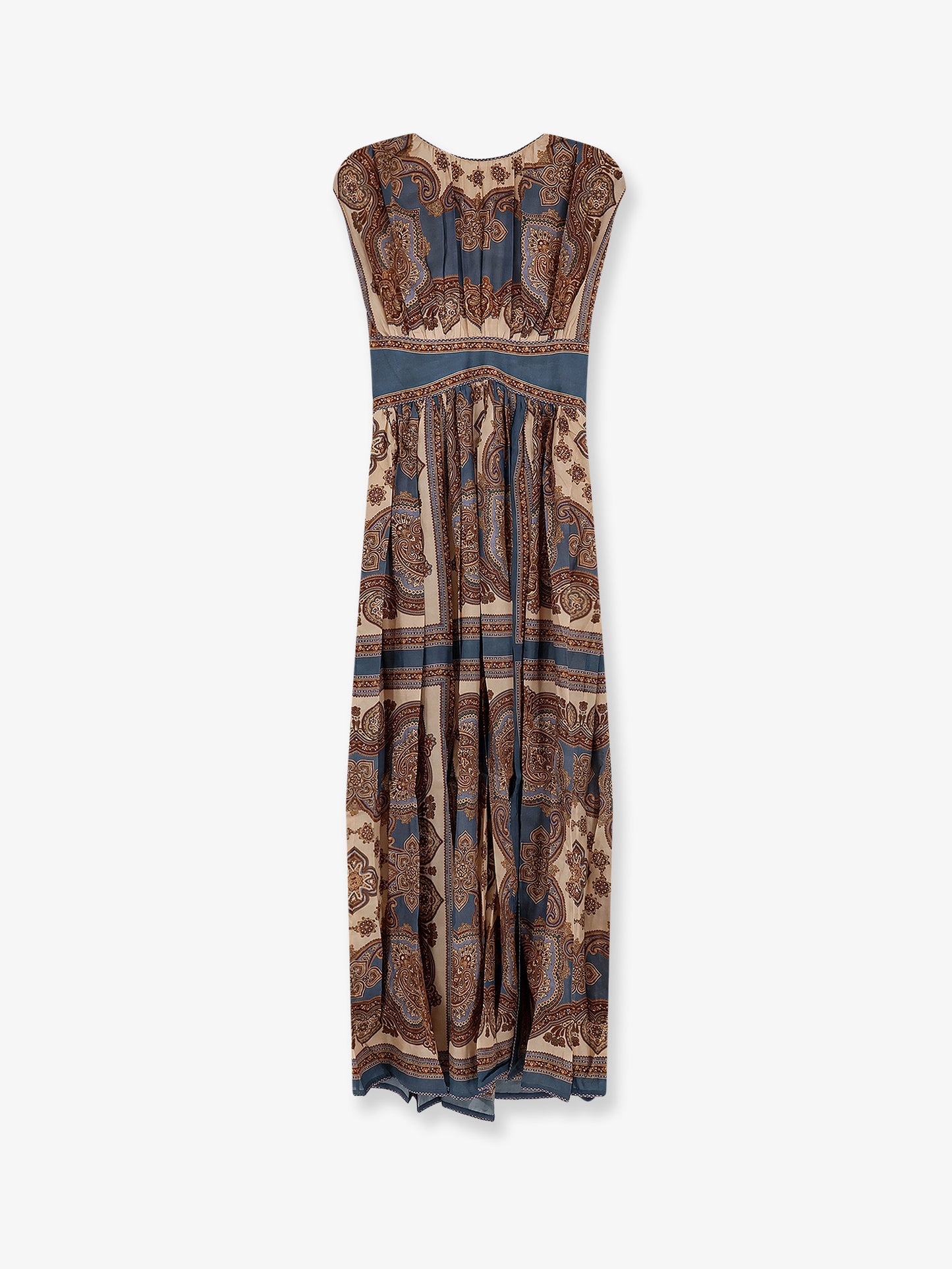 Mahon silk long dress