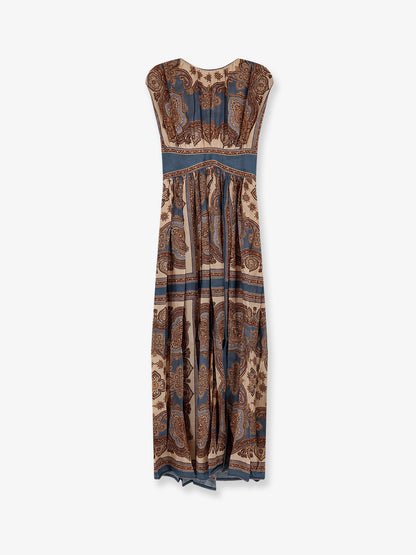 Mahon silk long dress thumbnail