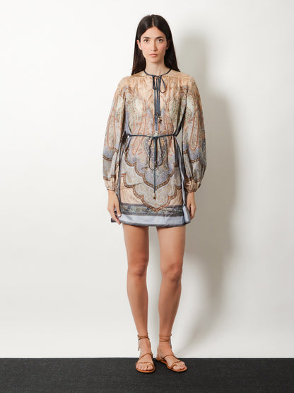 Wanderlust Tunic silk mini dress thumbnail
