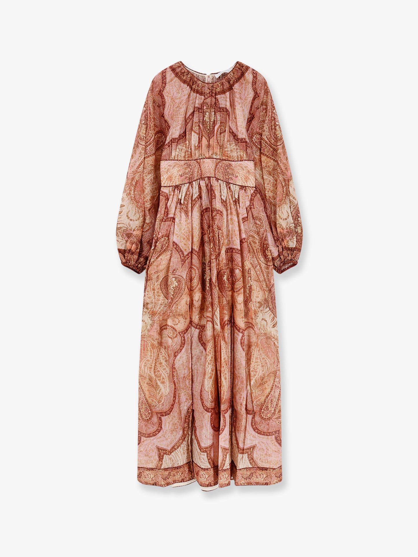 Cotton and silk blend Wanderlust long dress