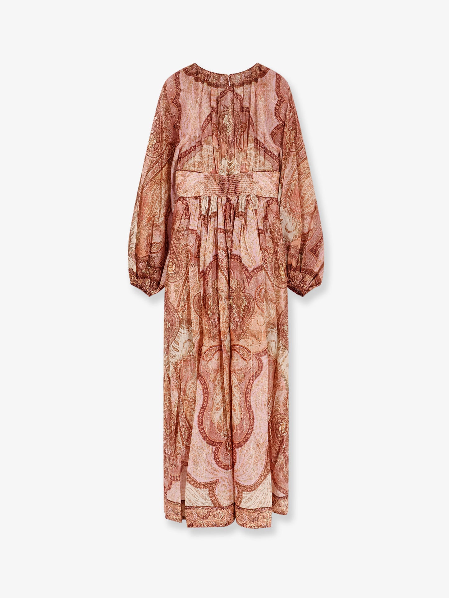 Cotton and silk blend Wanderlust long dress