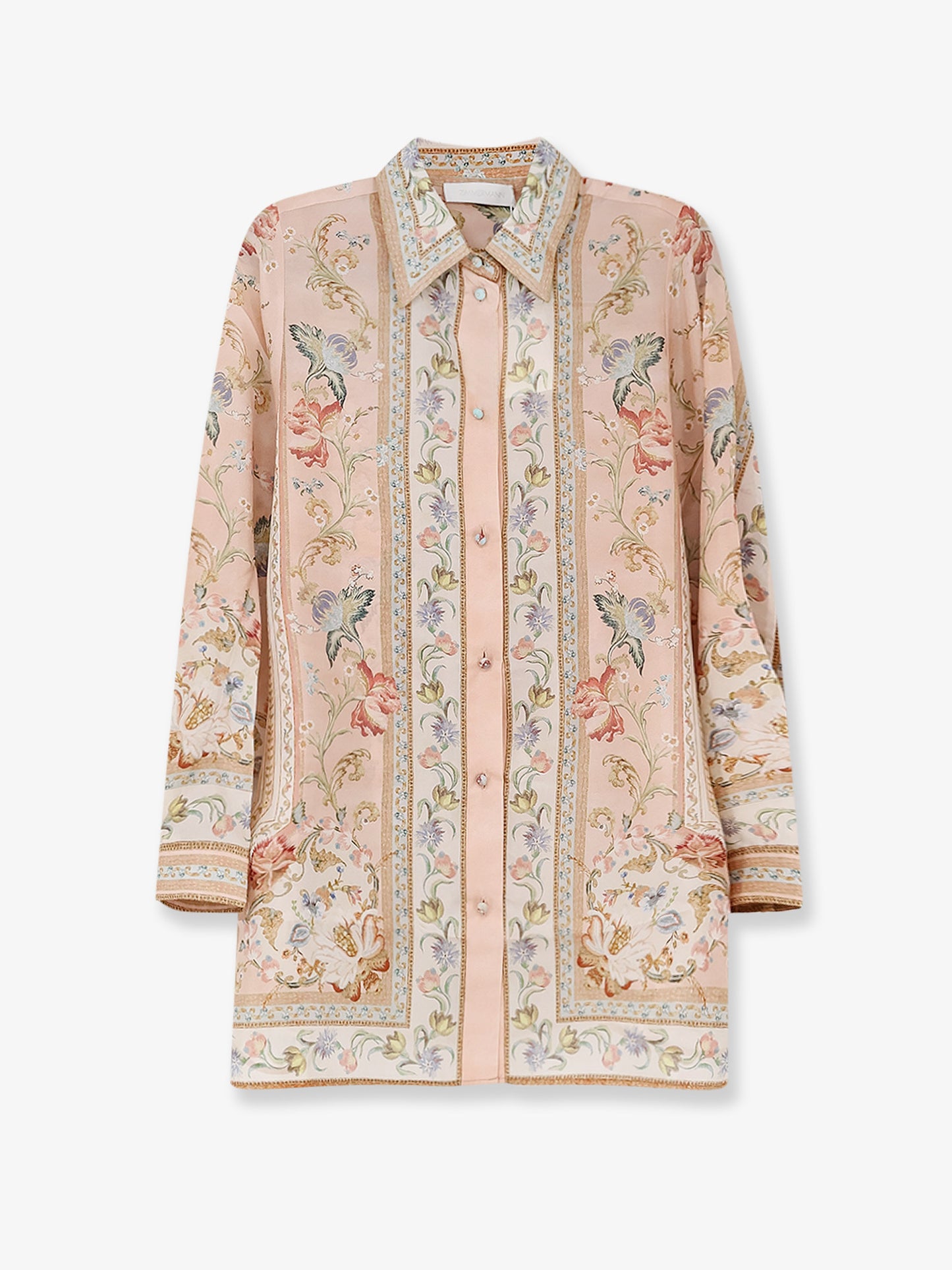 Roselight silk shirt