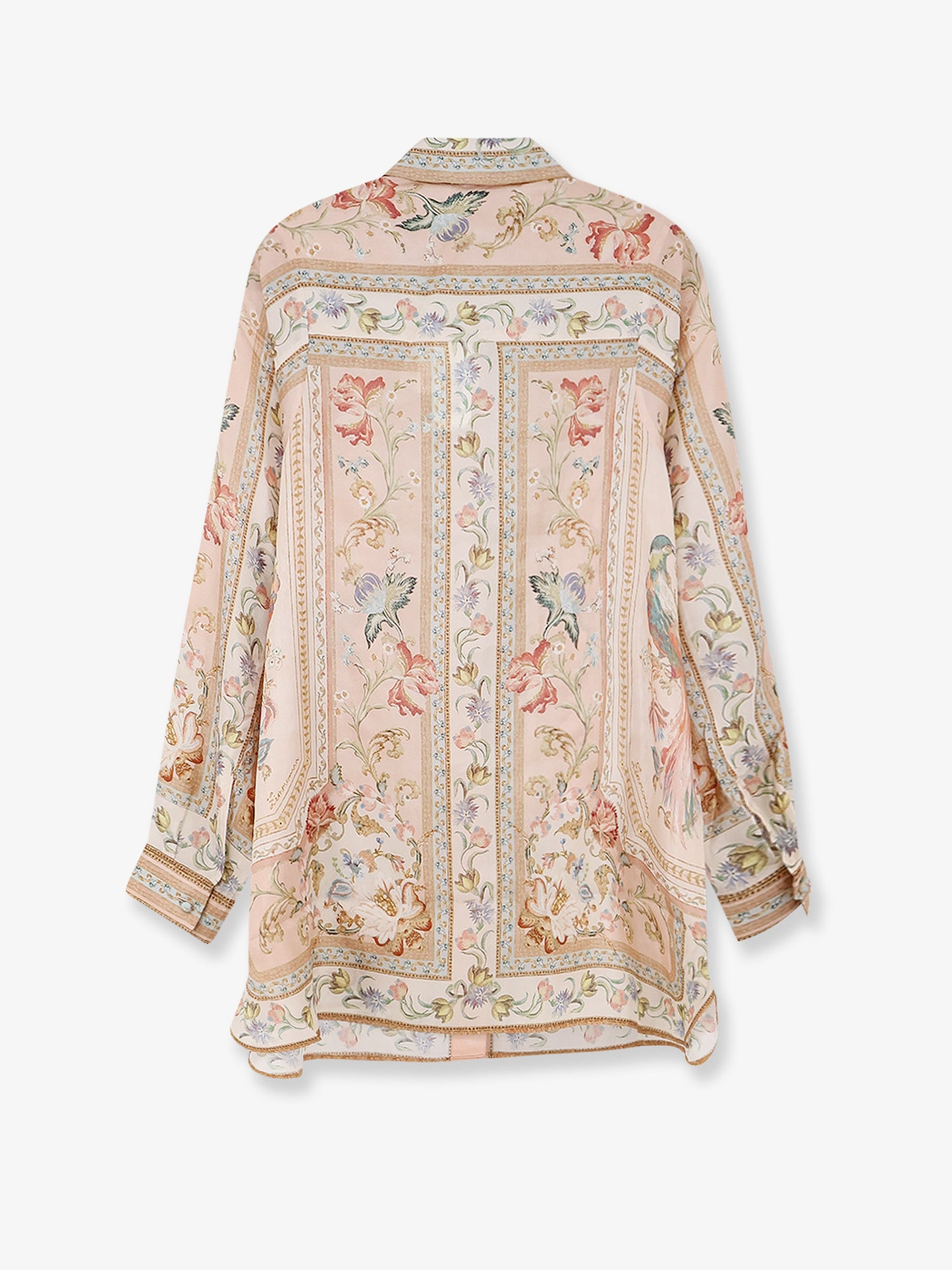 Roselight silk shirt