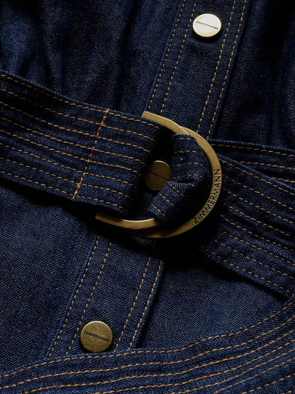 Long denim dress thumbnail