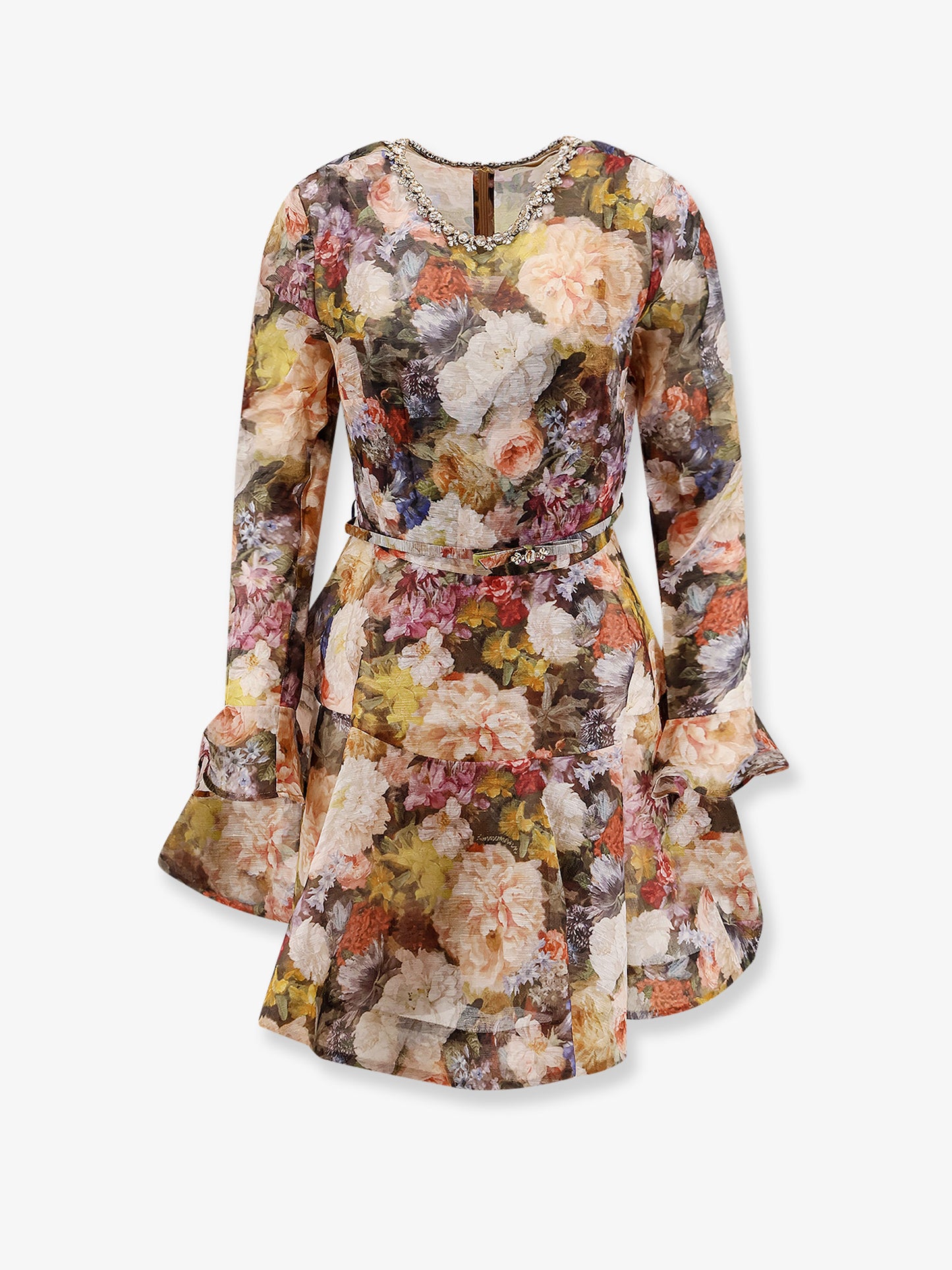 Vestito Alchemy in lino e seta
