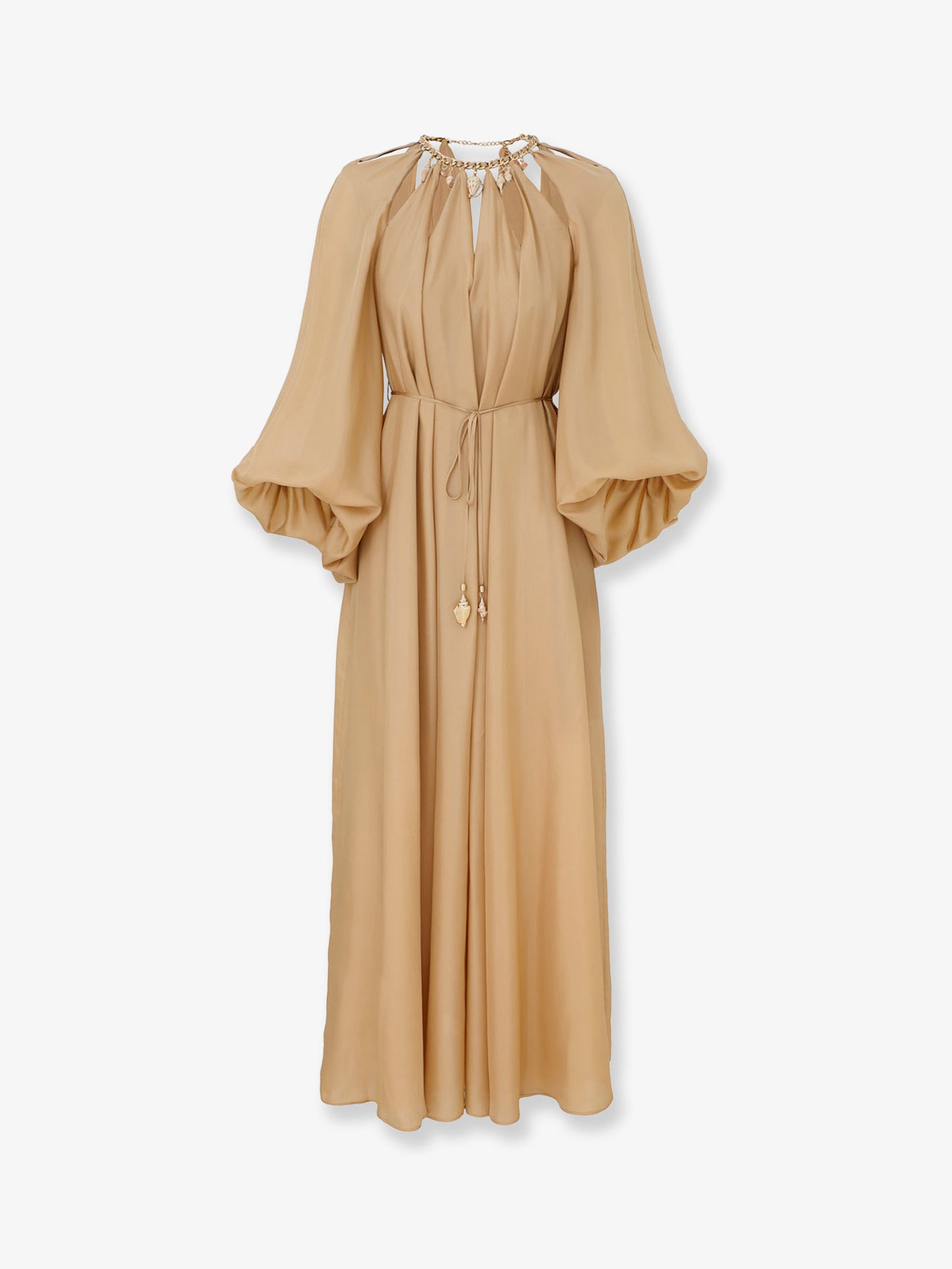 Mahon long silk dress