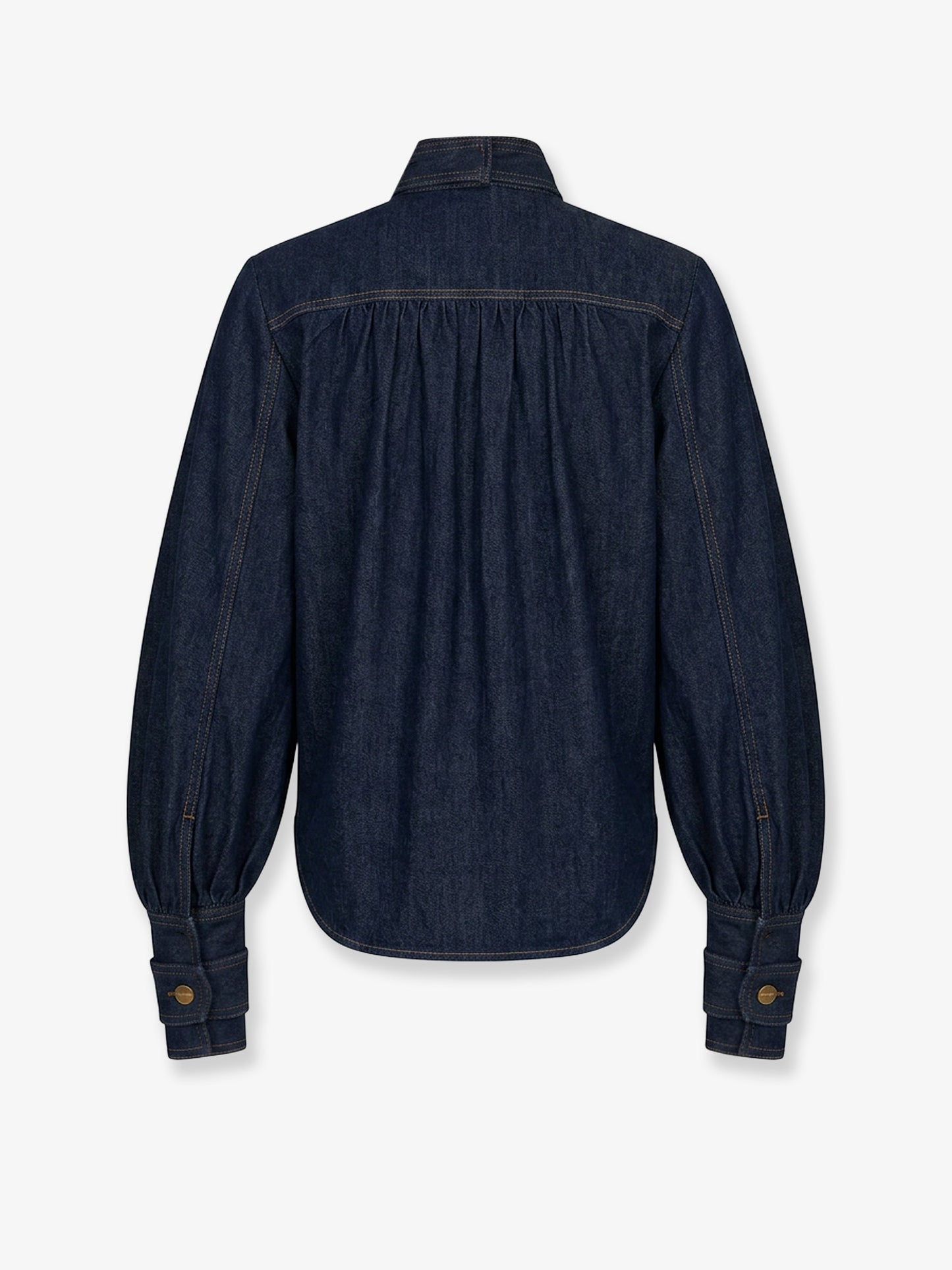 Cargo denim shirt