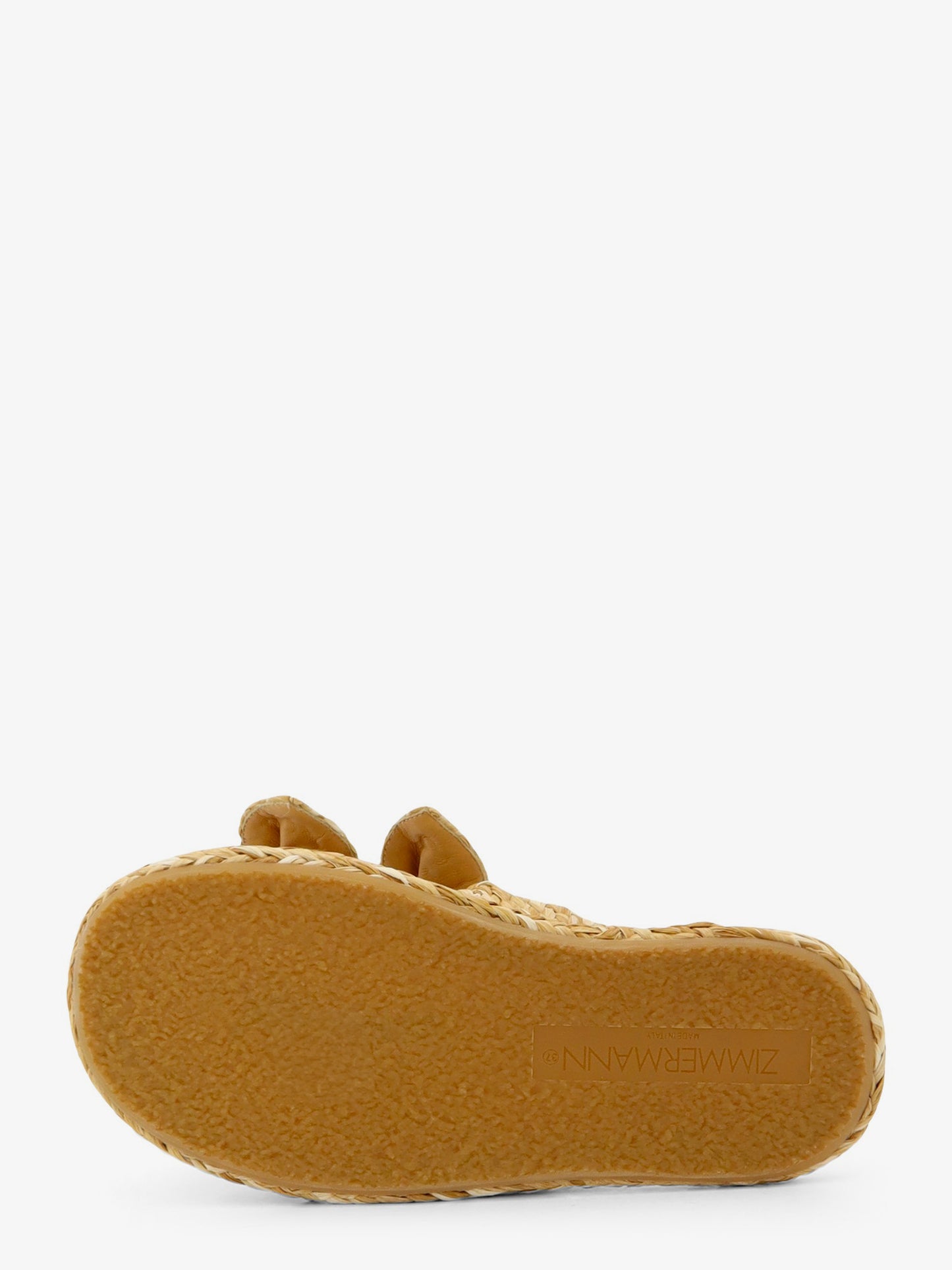 Carousel raffia sandals
