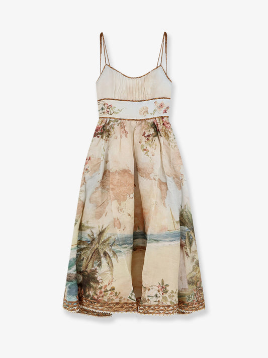 Mahon linen dress