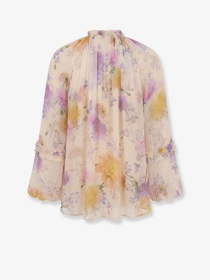 Luna viscose shirt with floral print thumbnail
