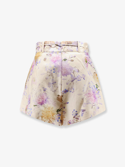 Luna silk and cotton shorts thumbnail