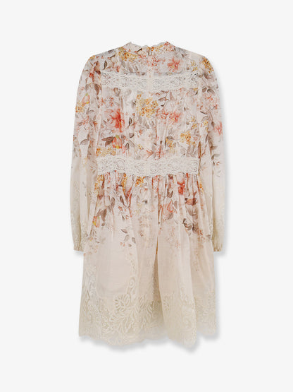 Luna linen and silk dress thumbnail
