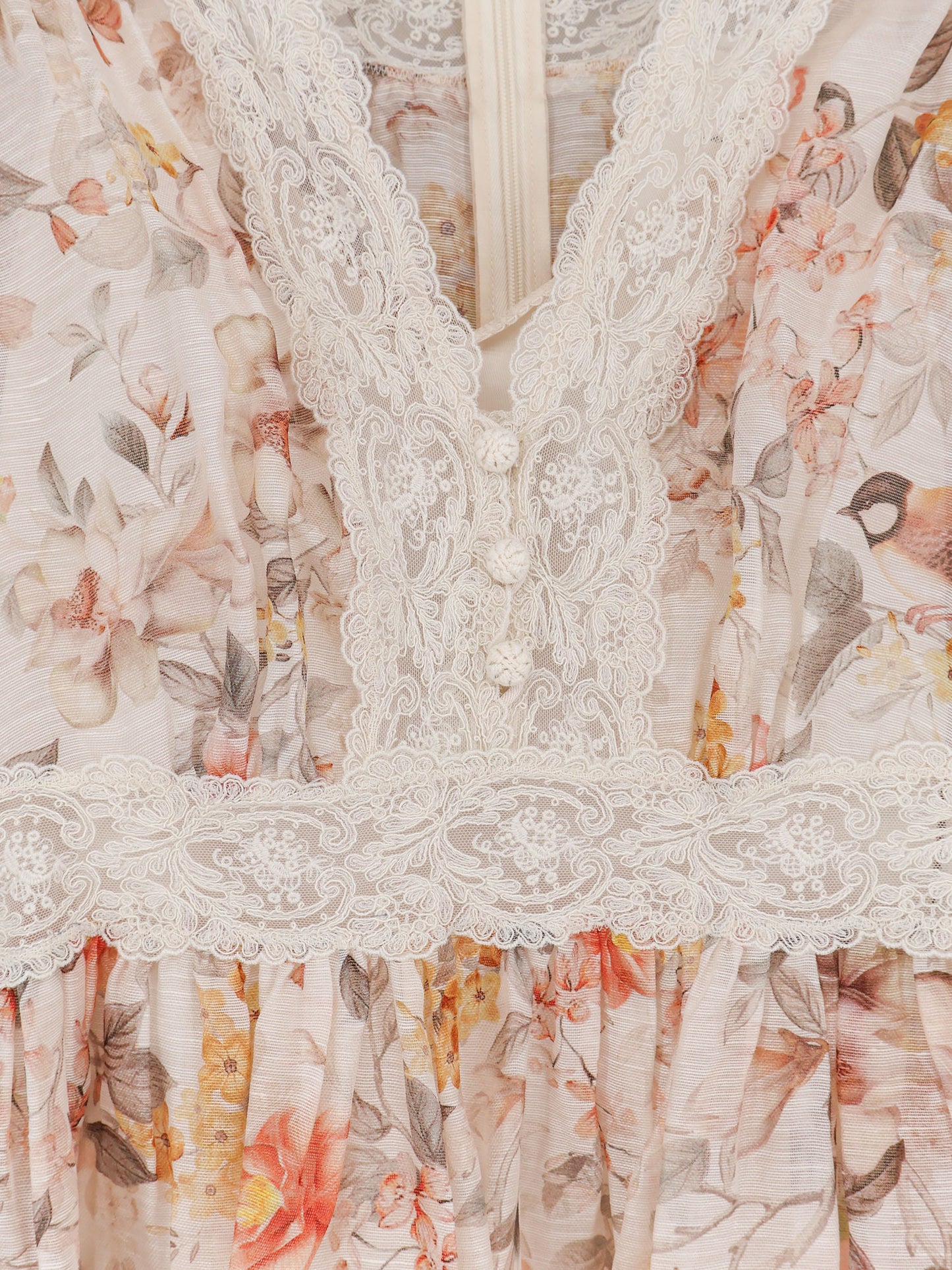 Luna linen and silk dress