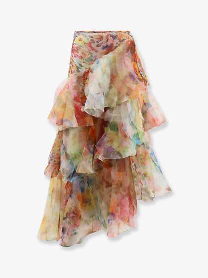 Luna Fanned Maxi Skirt thumbnail