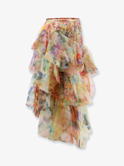 Luna Fanned Maxi Skirt thumbnail