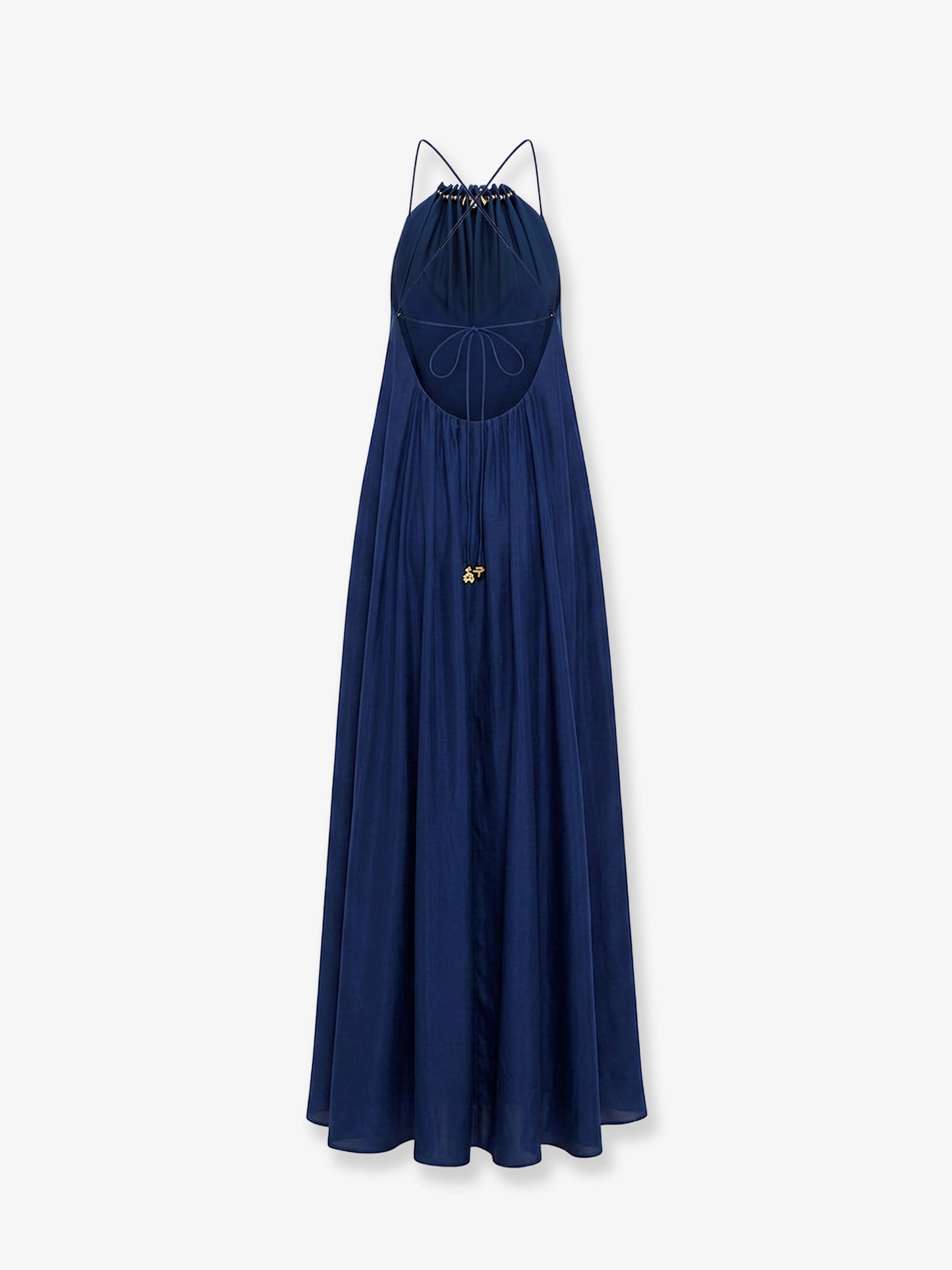 Aster long silk dress