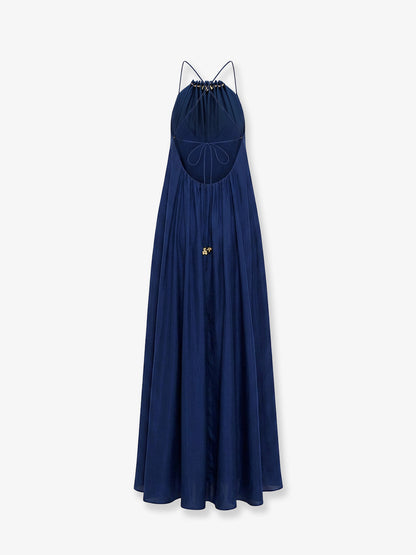 Aster long silk dress thumbnail