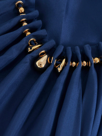 Aster long silk dress thumbnail