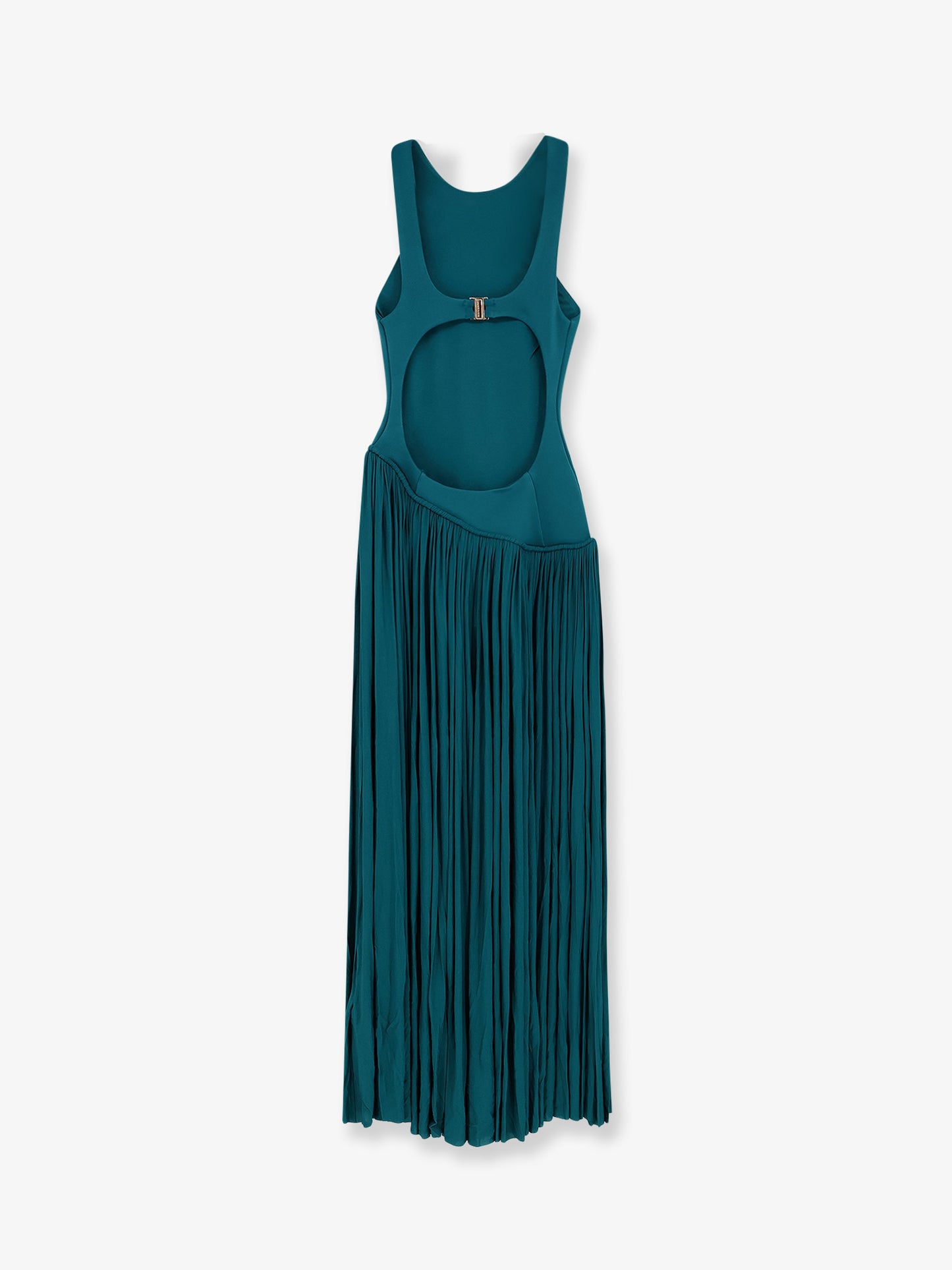 Luna asymmetric jersey dress