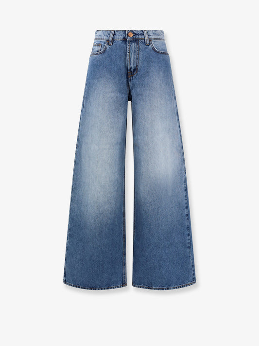 Jeans in blue denim