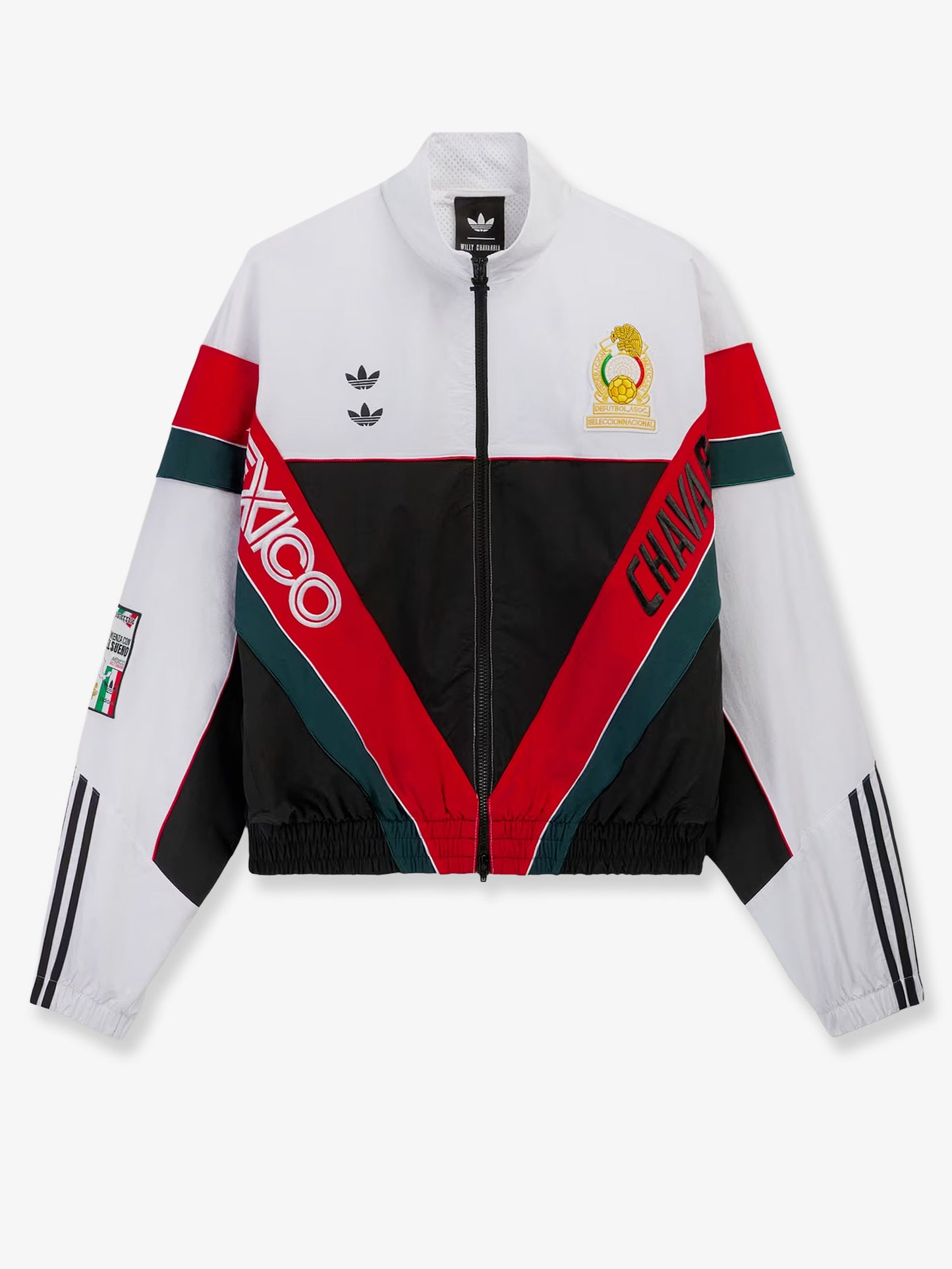 Woven recycled polyester jacket