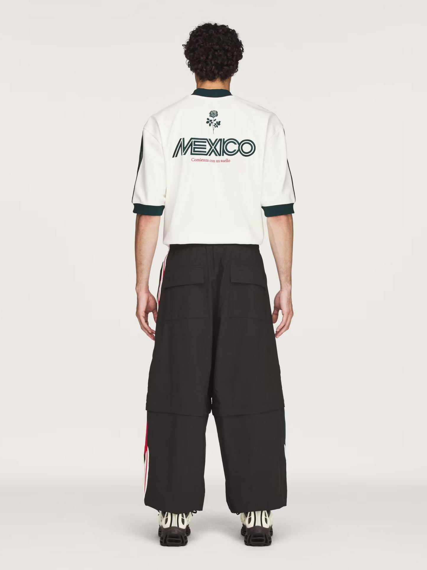 Oversized Woven Track trousers