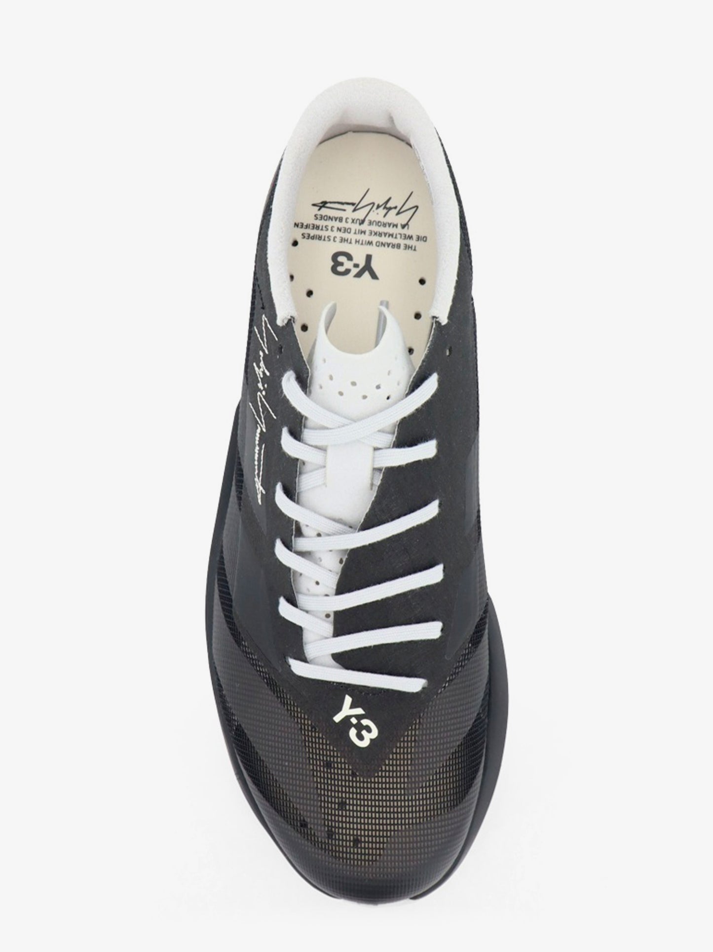 Mesh sneakers with embroidered logo on the side