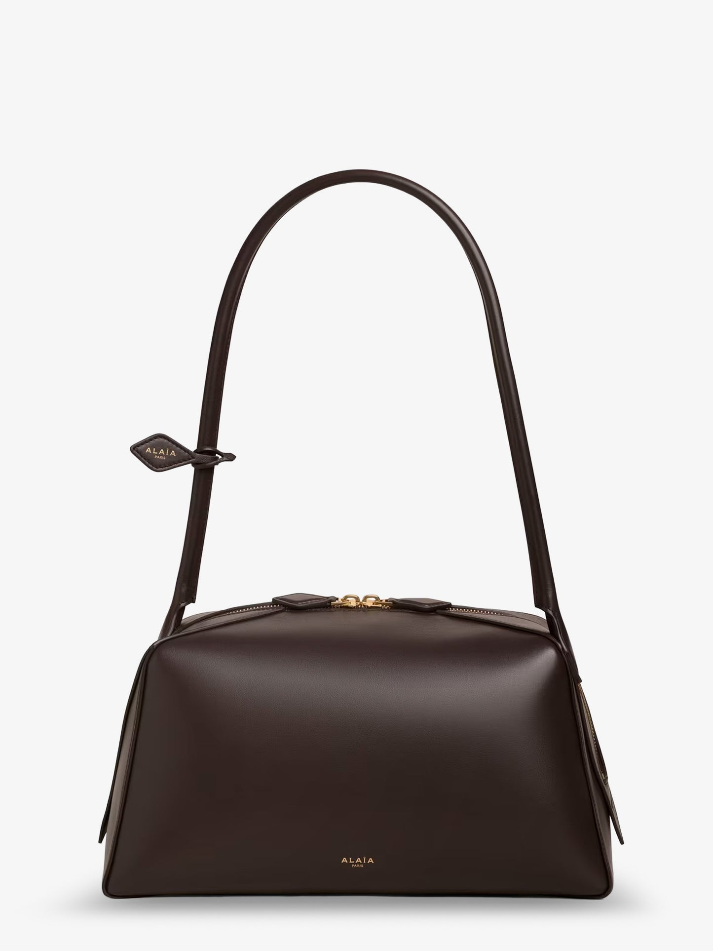 Bouledogue leather shoulder bag
